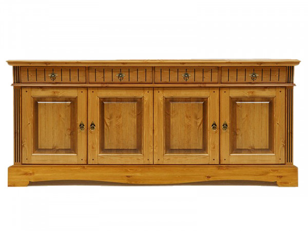 Sideboard Anrichte Kommode Florenz 4 Schubladen 4 Türen sierra