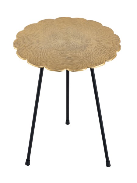 Beistelltisch Metall Dekotisch Couchtisch Aluminium silber o. gold