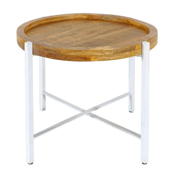 Couchtisch Sioux ø45cm Beistelltisch Wohnzimmer Tisch rund Metall