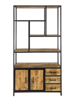 Vorschau: Bücherregal Standregal Liverpool Regal 98x190x36cm Metall-Gestell Vorschau: Bücherregal Standregal Liverpool Regal 98x190x36cm Metall-Gestell