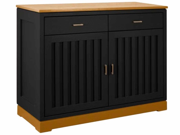 Sideboard Casaverde 2-türig mit 2 Schubladen Pinie Massivholz