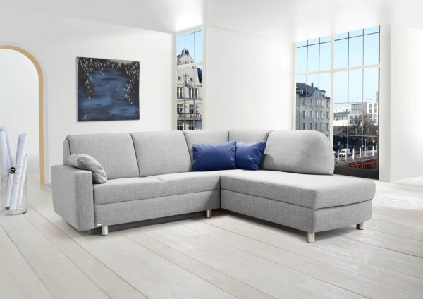 Eckcouch R. mit Schlafsofa B 180 x L 200 cm