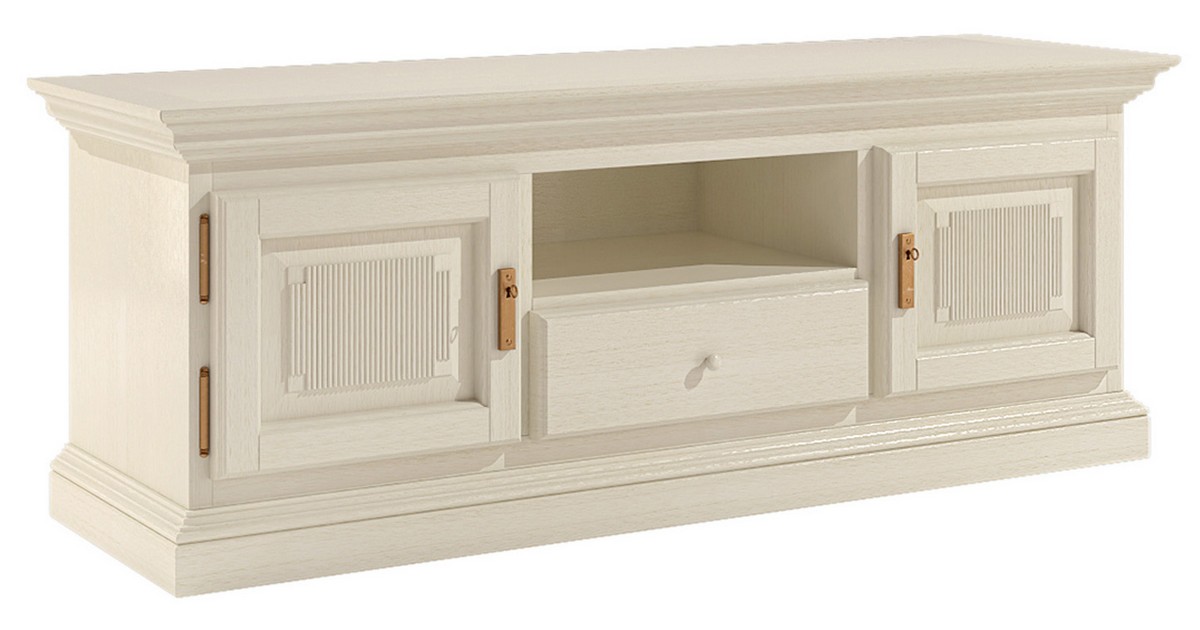 TV Lowboard aus Massivholz