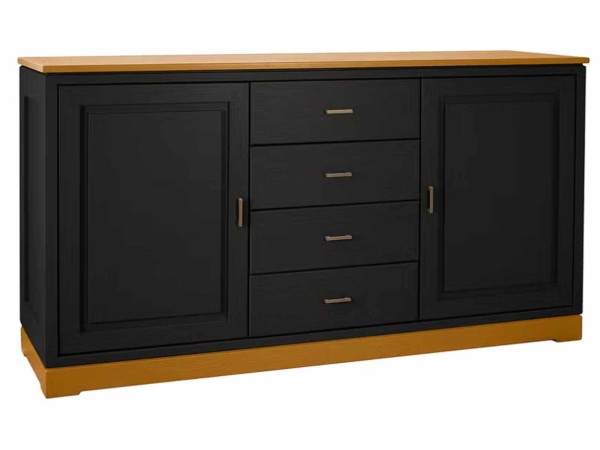 Sideboard Casaventi 2-türig mit 4 Schubladen Pinie Massivholz