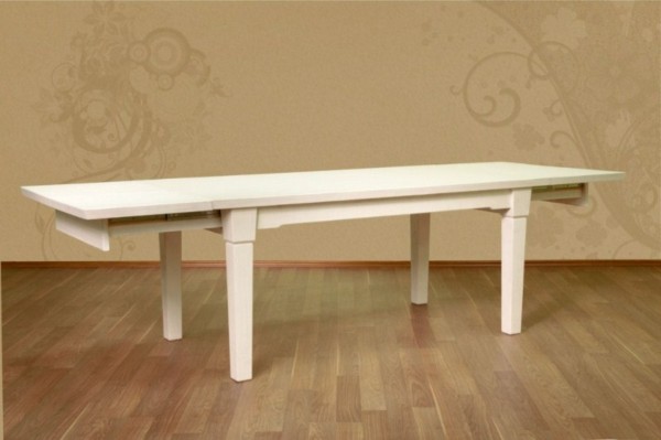 Pinienesstisch 180 x 95 mit 2 Vorkopfauszügen