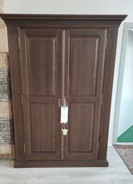 Kleider/Dielen-Schrank Hoteleinteilung Duett B 145 H 200 cm Pinie massiv