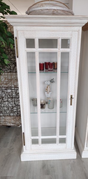 Highboard Hochanrichte 1-türig Duett Pinie massiv Ausstellungsstück