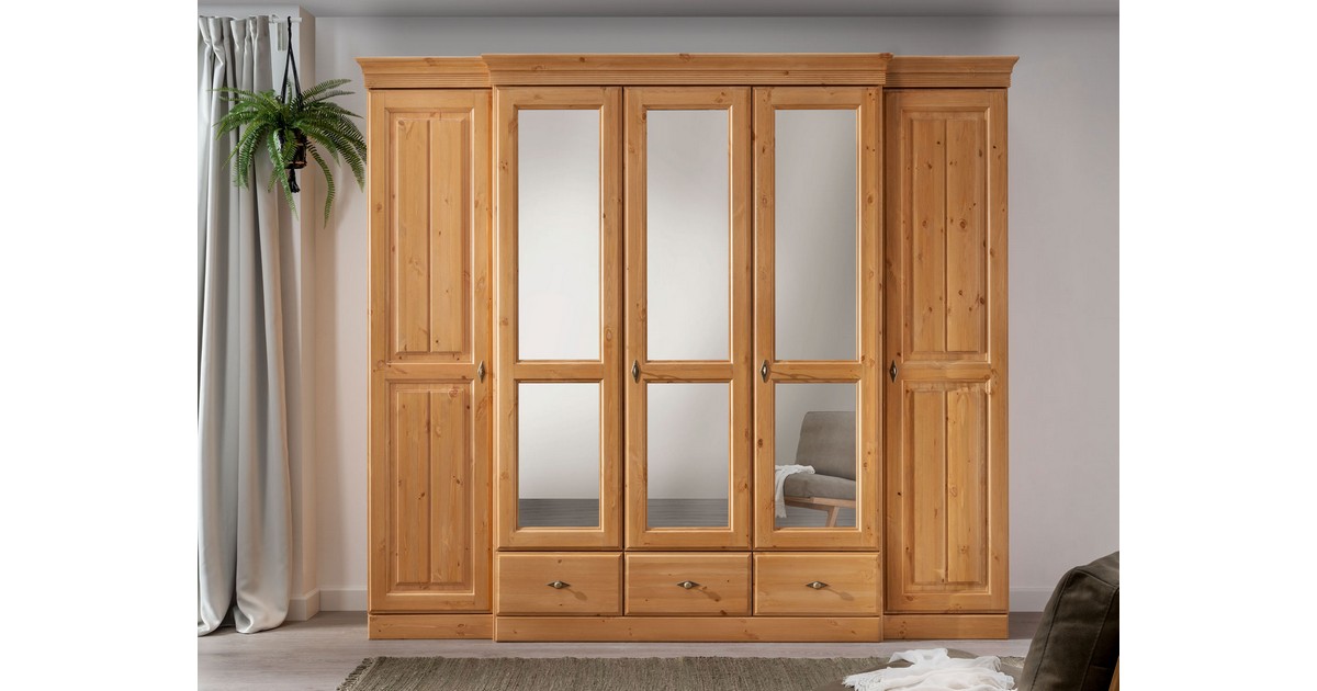 Kleiderschrank aus Massivholz