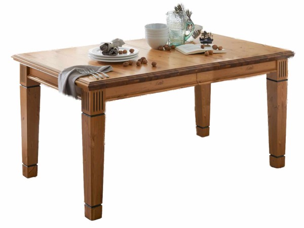 Esstisch Esszimmer Tisch Florenz 160 x 95 cm mit Auszug-Ausstellungsstück