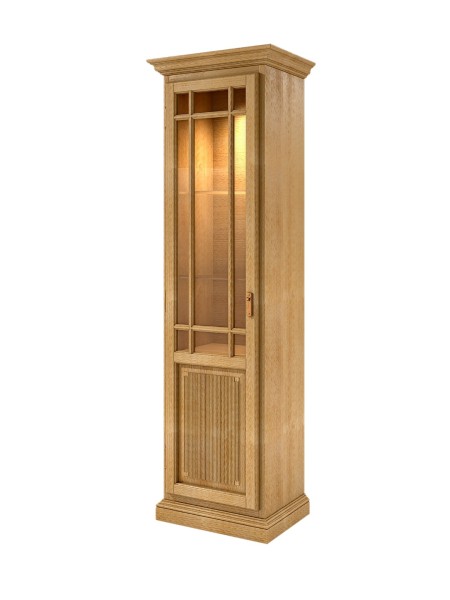 Vitrine 1-türig Duett Rechtsanschlag