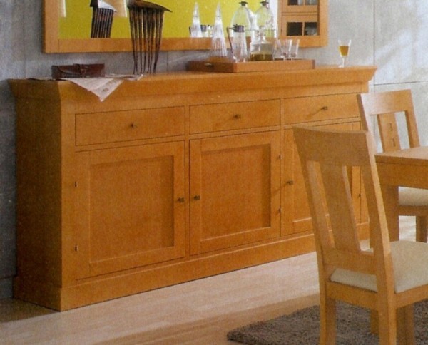 Highboard Santos, 3 Türen, 3 Schubladen