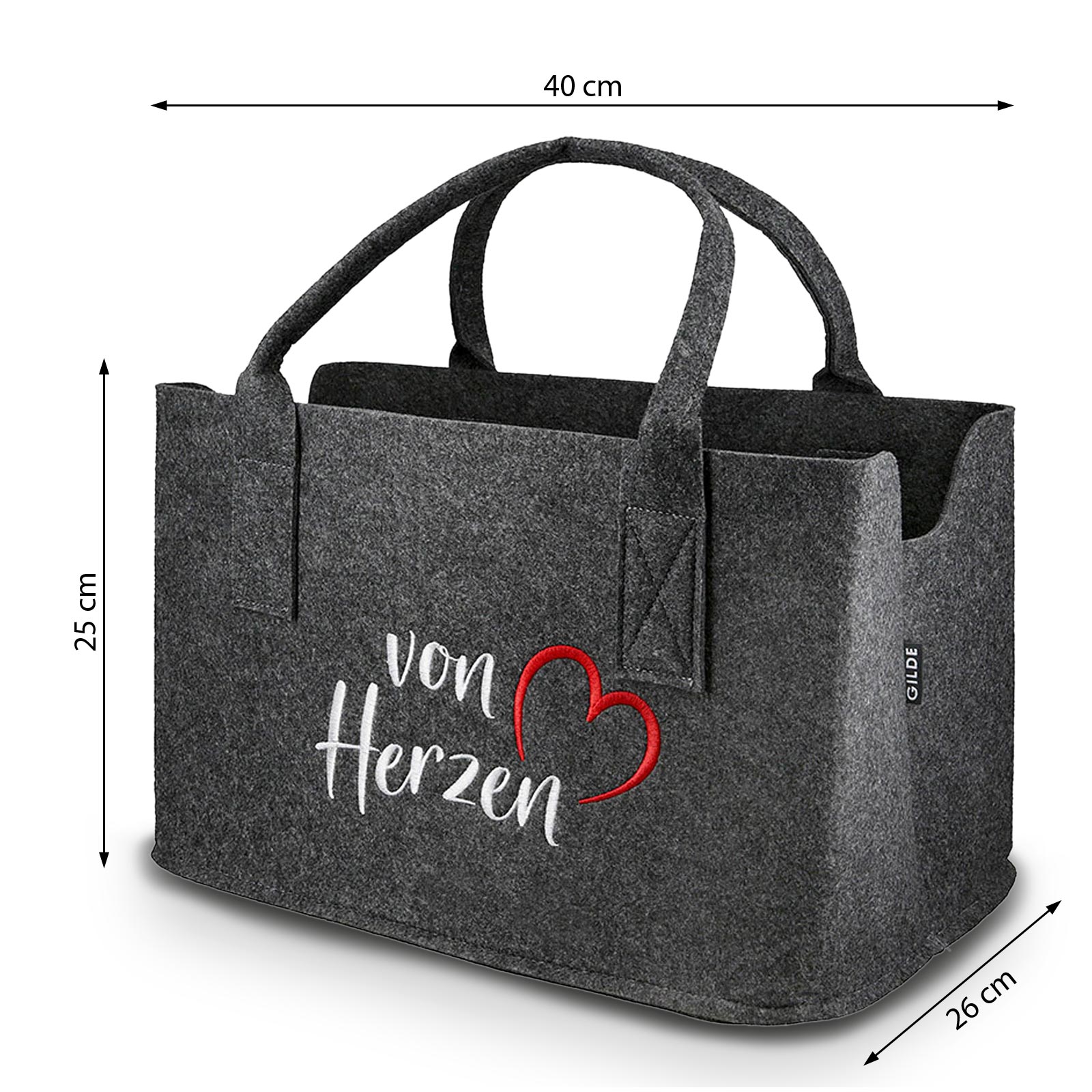 Moderne Filztaschen, Handtaschen & Shopper aus Filz