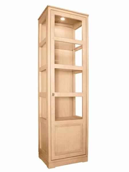 Vitrine Casaventi 1-türig Pinie Massivholz