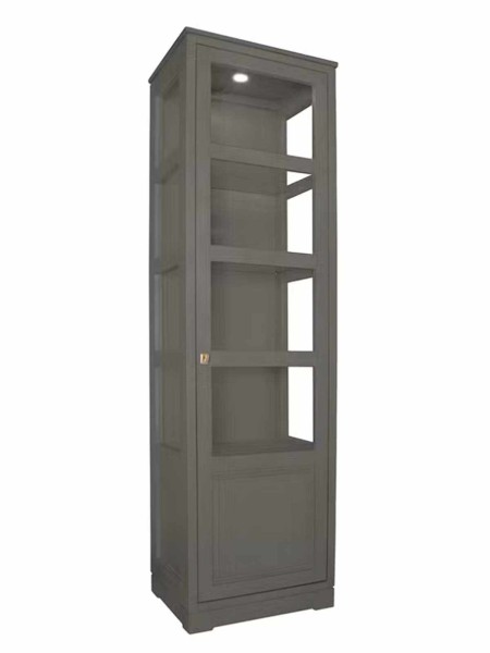 Vitrine Casaventi 1-türig Pinie Massivholz