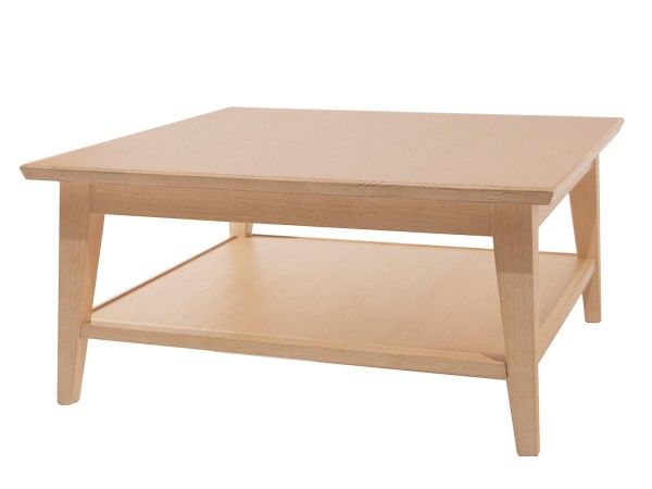Couchtisch Massivholz Casaverde 90x90cm Wohnzimmer Tisch