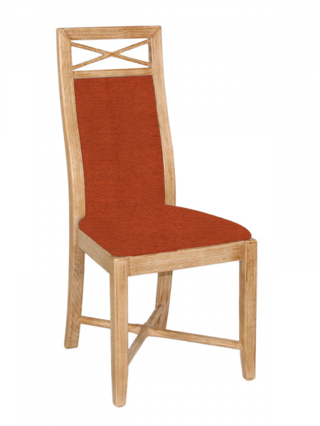 Esszimmer-Stuhl Sitz und Rücken gepolstert Pinie massiv