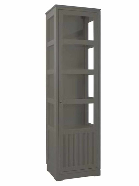 Vitrine Casaverde 1-türig Pinie Massivholz