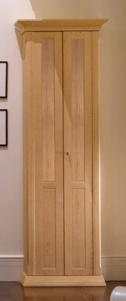 Garderobenschrank Ausstellungsstück Vienna B 76 x H 210 cm, Pinie massiv