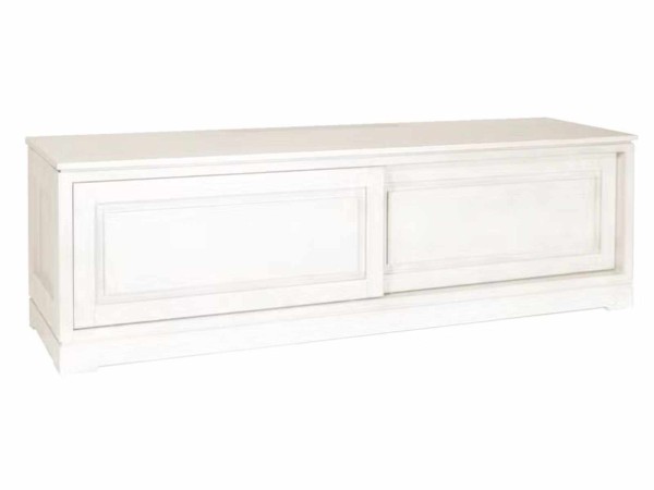 TV Lowboard Casaventi mit 2 Schiebetüren Pinie Massivholz