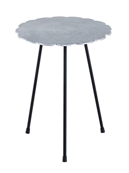 Beistelltisch Metall Dekotisch Couchtisch Aluminium silber o. gold