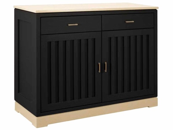 Sideboard Casaverde 2-türig mit 2 Schubladen Pinie Massivholz