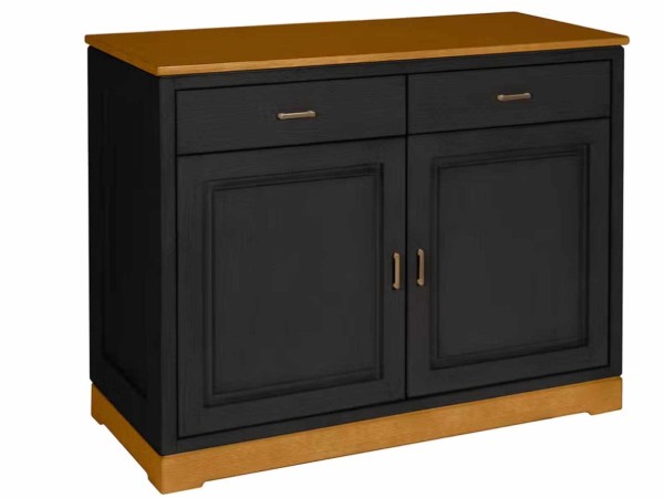 Sideboard Casaventi 2-türig mit 2 Schubladen Pinie Massivholz