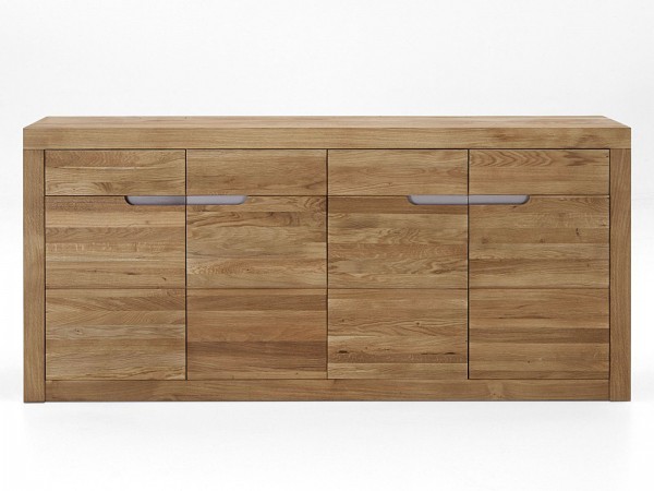 Sideboard Massivholz Anrichte Kommode B 200 x H 90 x T 44 cm Bergen Wildeiche massiv