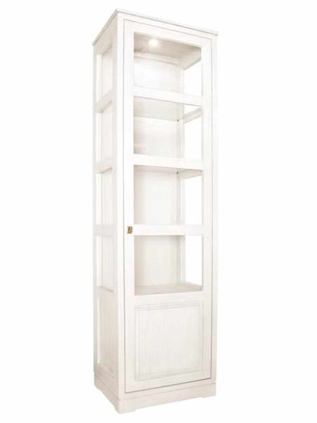 Vitrine Casaventi 1-türig Pinie Massivholz