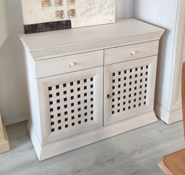 Anrichte Ausstellungsstück Massivholz New Quadro