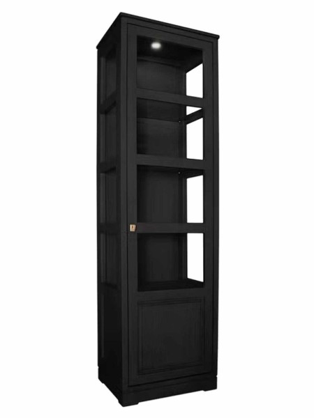 Vitrine Casaventi 1-türig Pinie Massivholz
