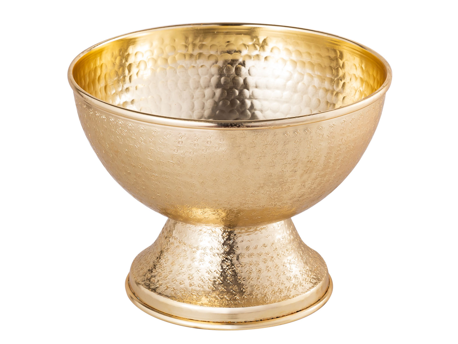 Sektkühler Weinkühler Eiskühler Sektkübel Metall ø 29 cm rund silber o