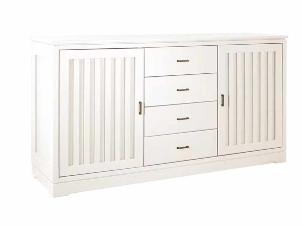 Sideboard Casaverde 2-türig mit 4 Schubladen Pinie Massivholz